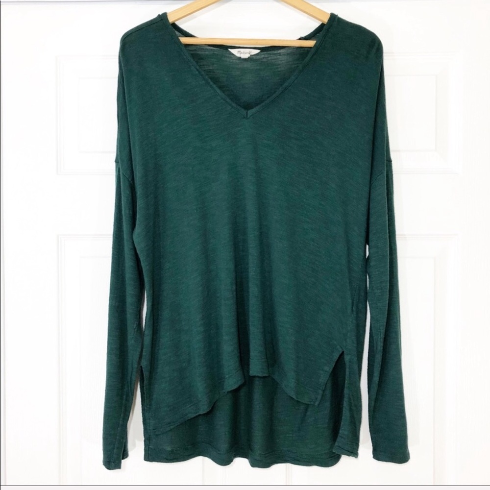 Madewell long sleeve tee size M